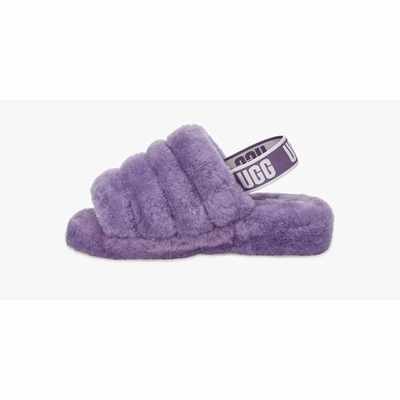 Chinelos UGG Fluff Yeah Mulher Roxo | PT-YXDZV